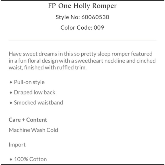 Free People FP One Holly Romper - Picture 14 of 15